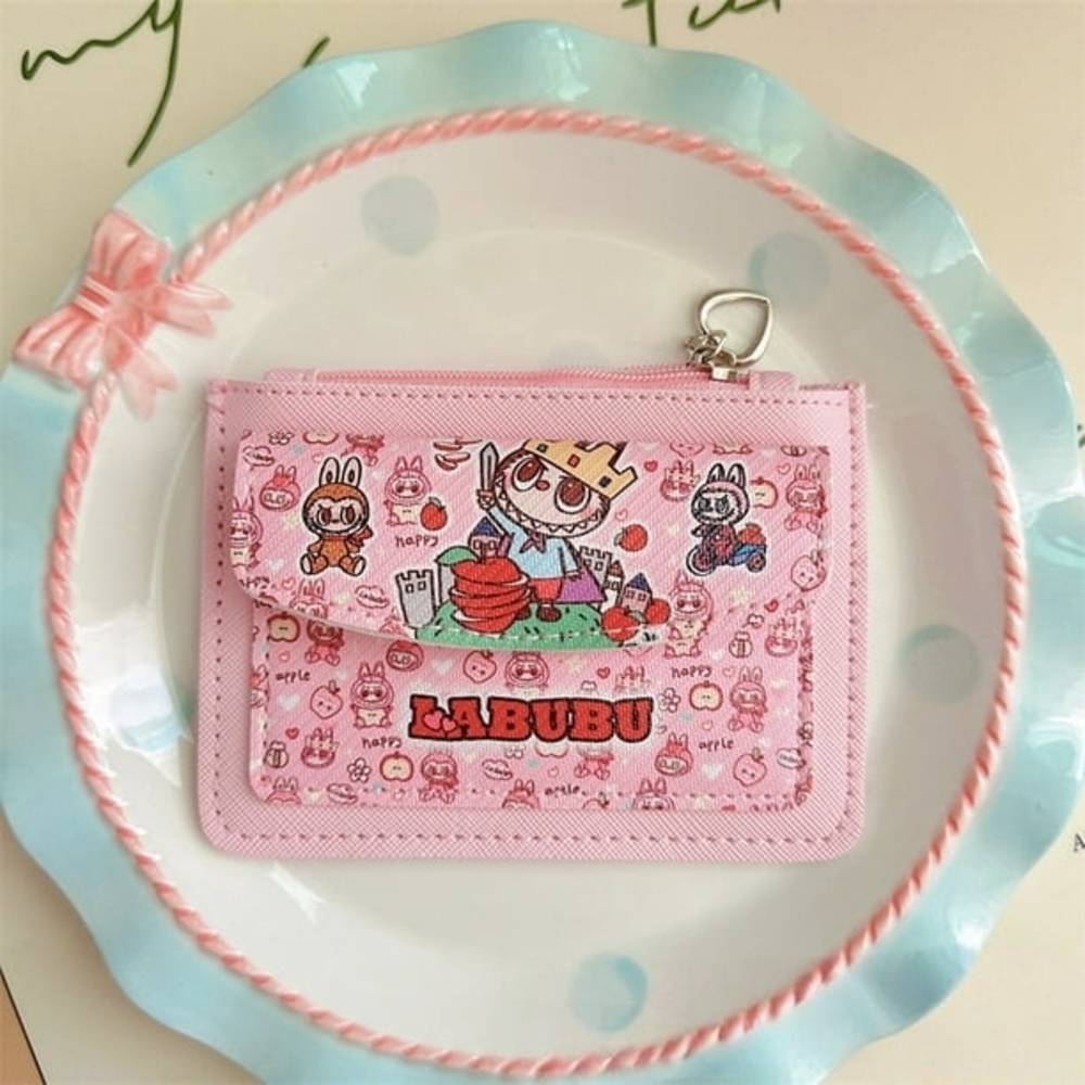 Labubu Pink Kids Wallet